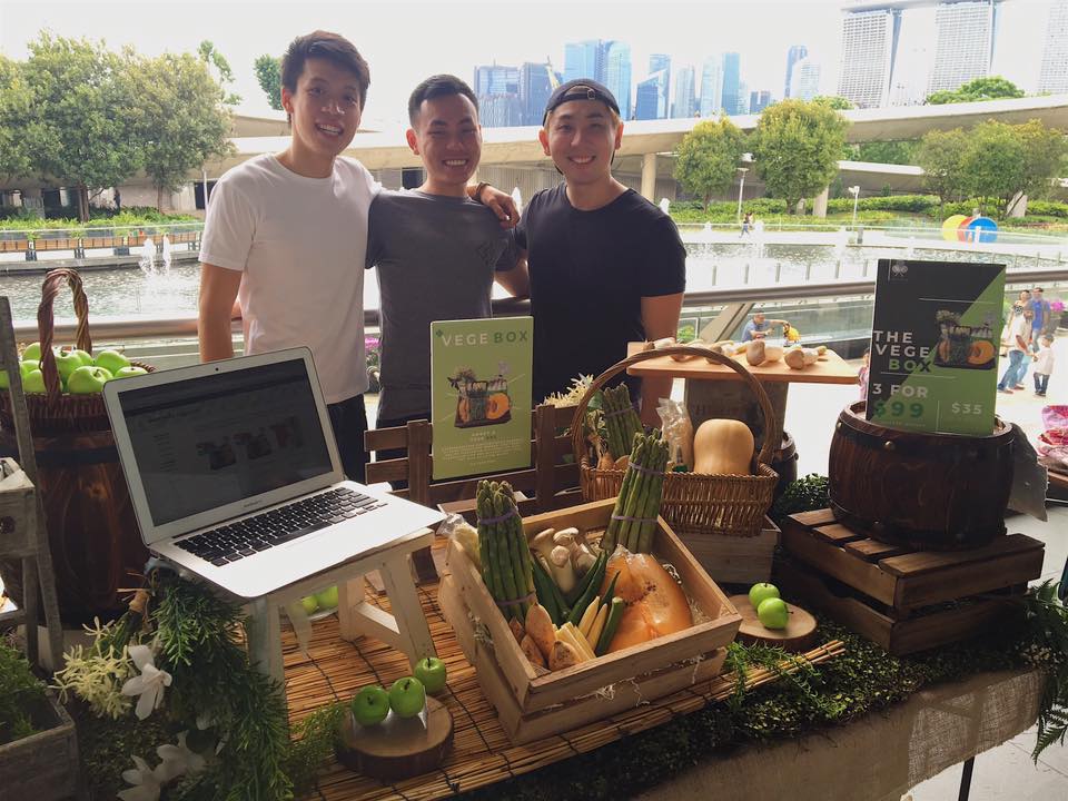 TreeDots Founder Team at Earthfest Singapore 2018