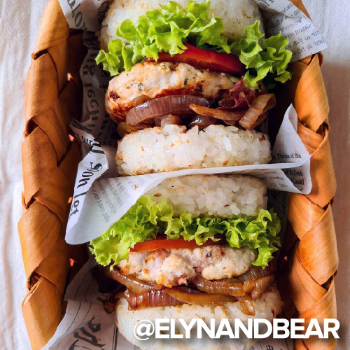 Chicken Rice Burger
